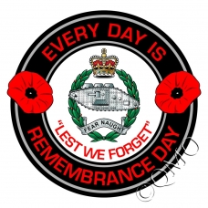 RTR Royal Tank Regiment Remembrance Day Sticker